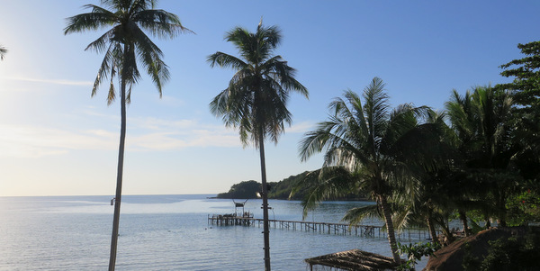 beach view piers koh kood