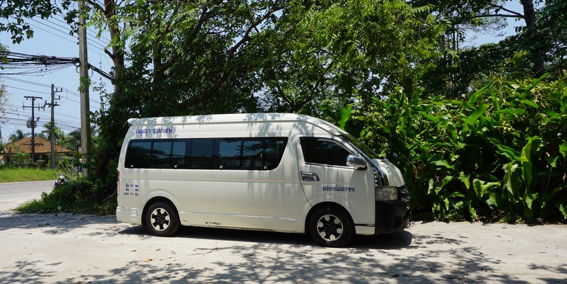toyota commuter minbus koh chang