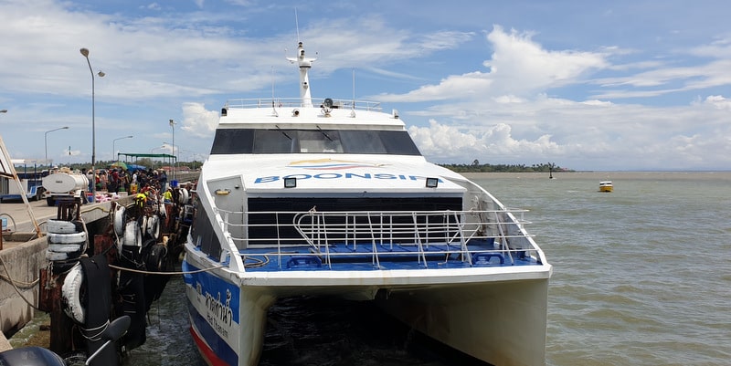boonsiri catamaran pier laem sok