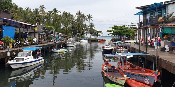 In the village at Klong Mad Koh Kood