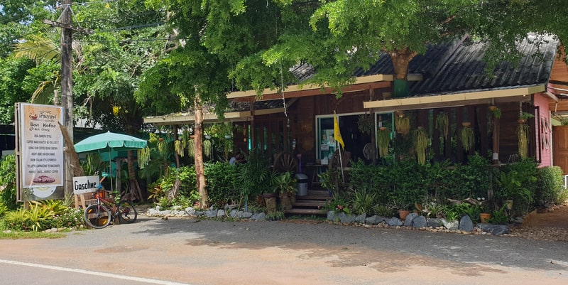 exterior ban kafae east coast restaurants koh chang