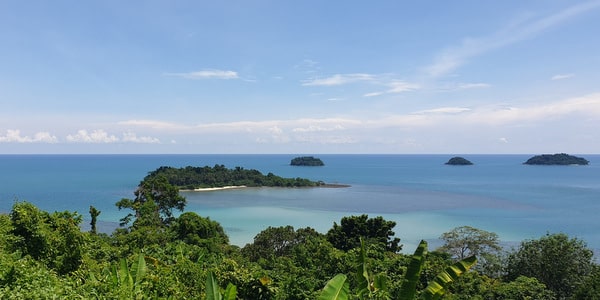 koh man nai seen from Kai Bae Beach viewpoint