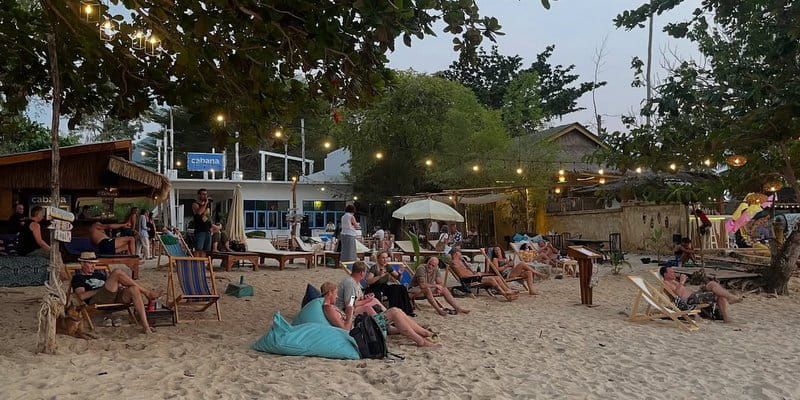 Cabana Kai Bae Beach Nightlife Koh Chang by sea cabana ocean bistro kai bae beach nightlife koh chang