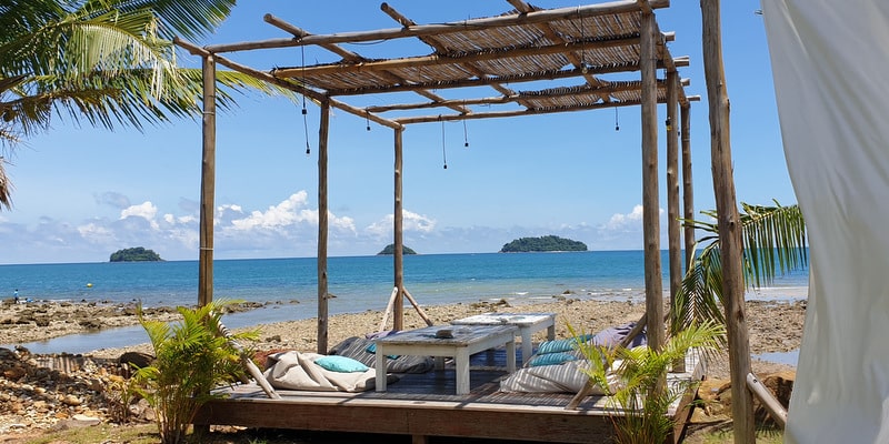 sala by sea cabana ocean bistro kai bae beach nightlife koh chang