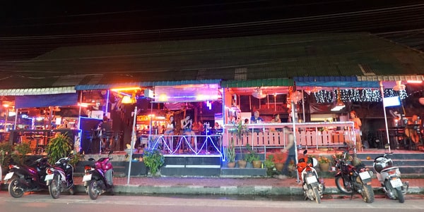 beer bars white sand beach koh chang