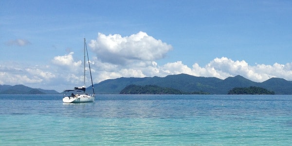 yacht aqua charters sailing koh chang