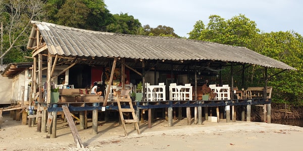 exterior day sunset bar koh kood