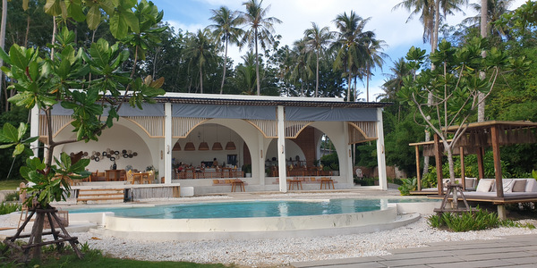 pool restaurant hideout resort koh kood resorts