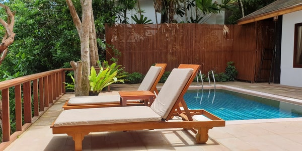 pool villa captain hook koh kood resorts