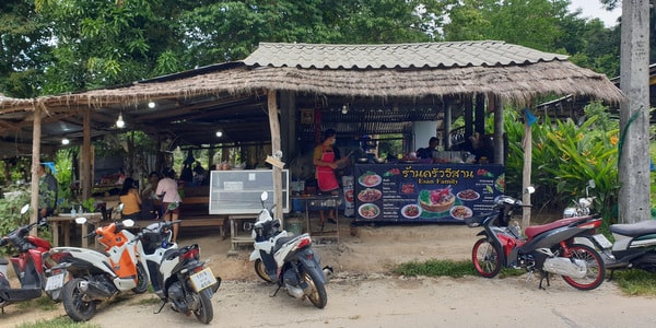 exterior restaurant koh kood