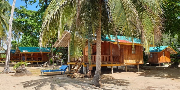bungalows arty north coast resorts green view villa koh mak