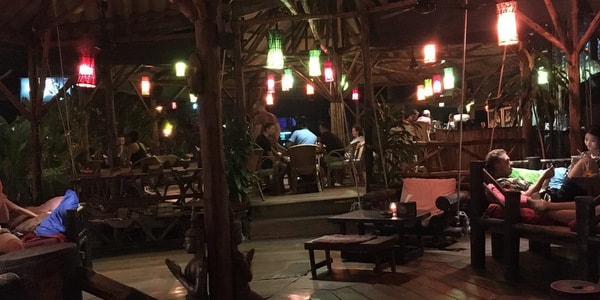 interior night magic garden lonely beach restaurants koh chang