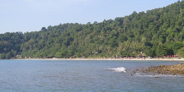 lonely beach koh chang beaches village end