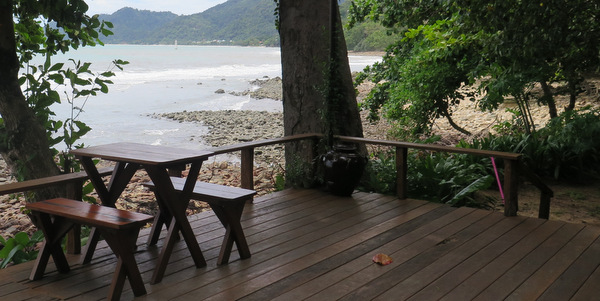 seating at Saffron Koh Chang