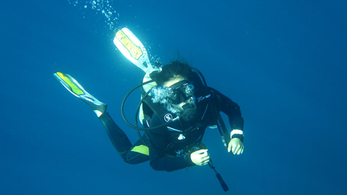 underwater diver