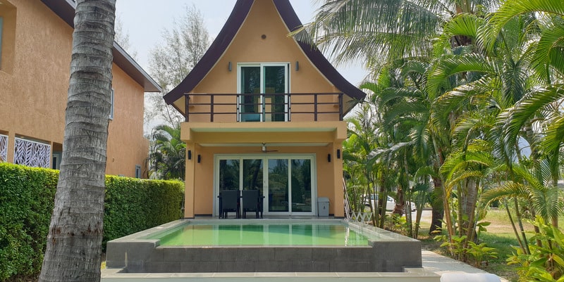 front view north coast villas koh chang