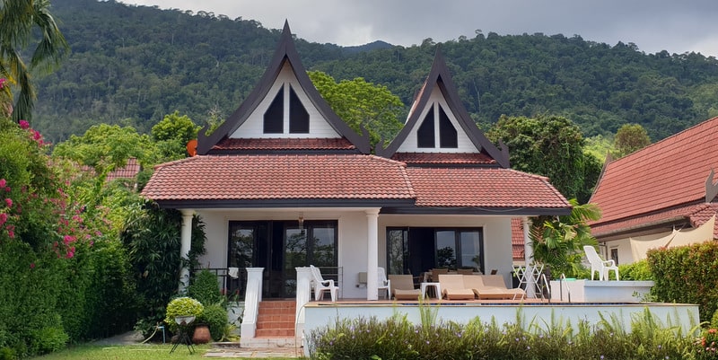 front view east coast villas koh chang