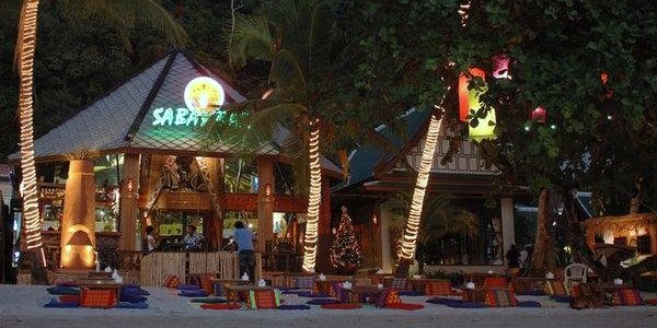 beach exterior sabay bar white sand beach nightlife koh chang